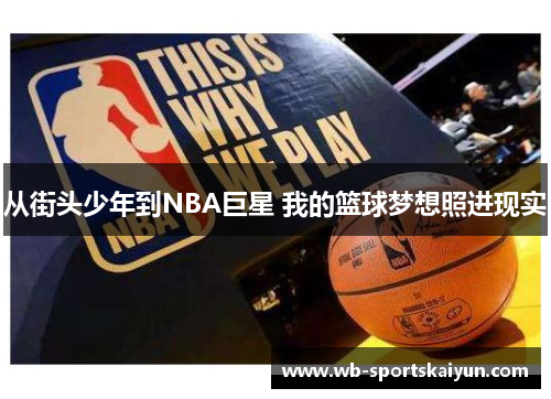 从街头少年到NBA巨星 我的篮球梦想照进现实